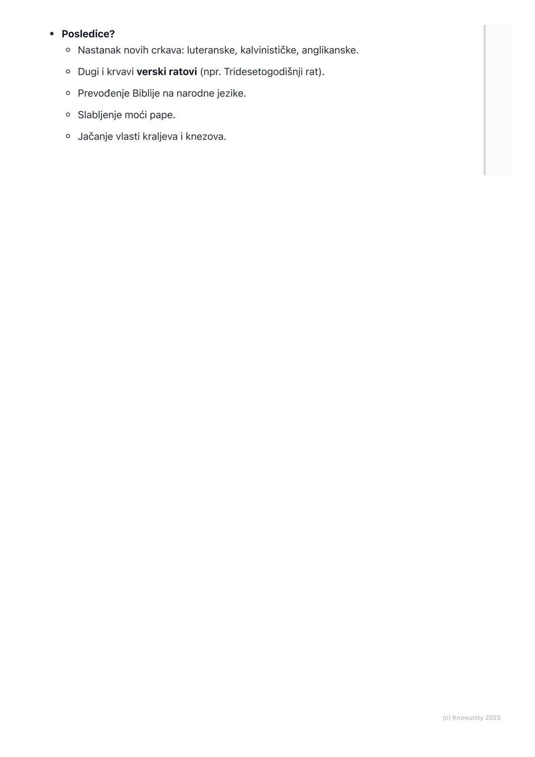 # Reformacija i verski ratovi -
podela Crkve

Uvod: Šta je réformacija?

Reformacija je veliki pokret u 16. veku koji je doveo do podele Zap