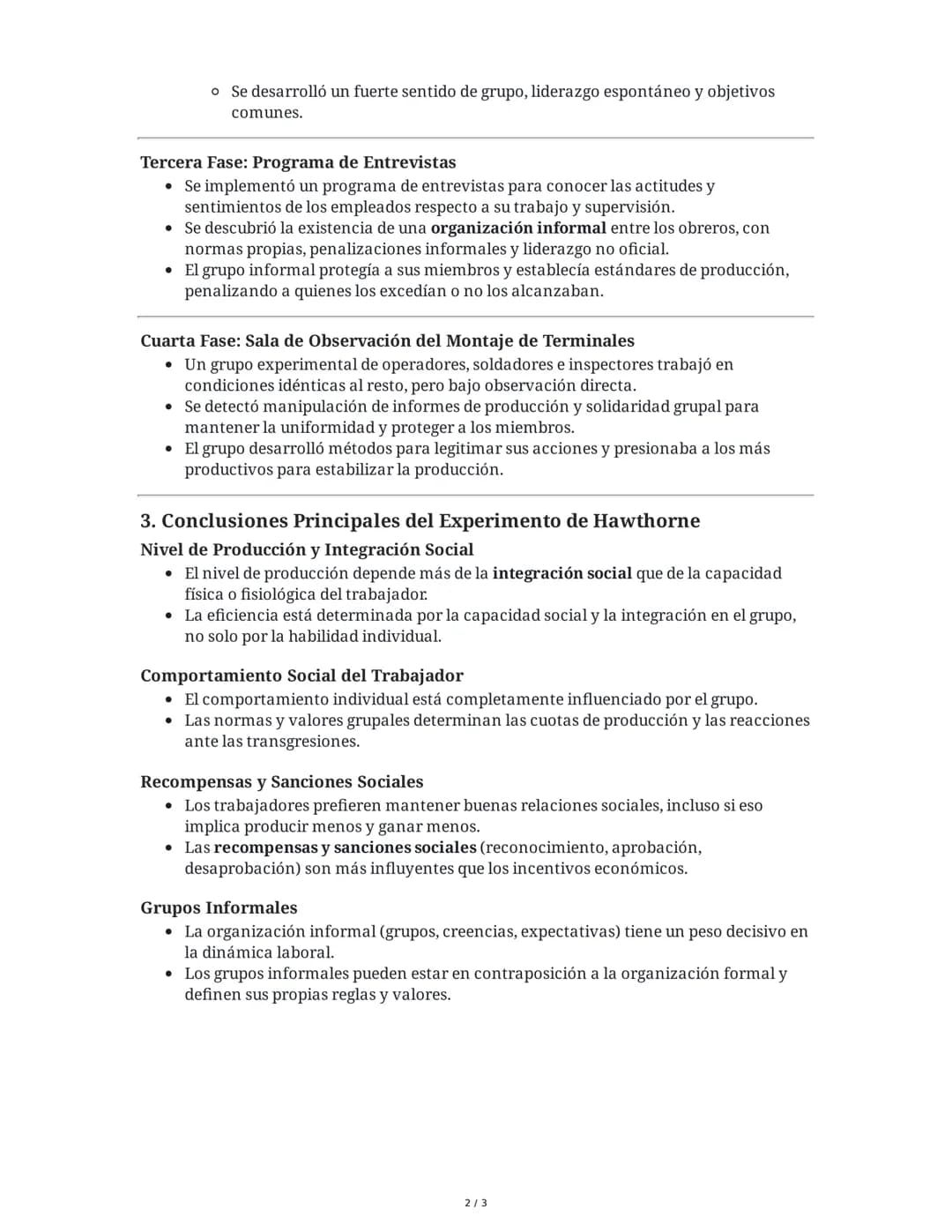 El Experimento de Hawthorne
1. Contexto y Origen del Experimento
A partir de 1924, la Academia Nacional de Ciencias de los Estados Unidos in
