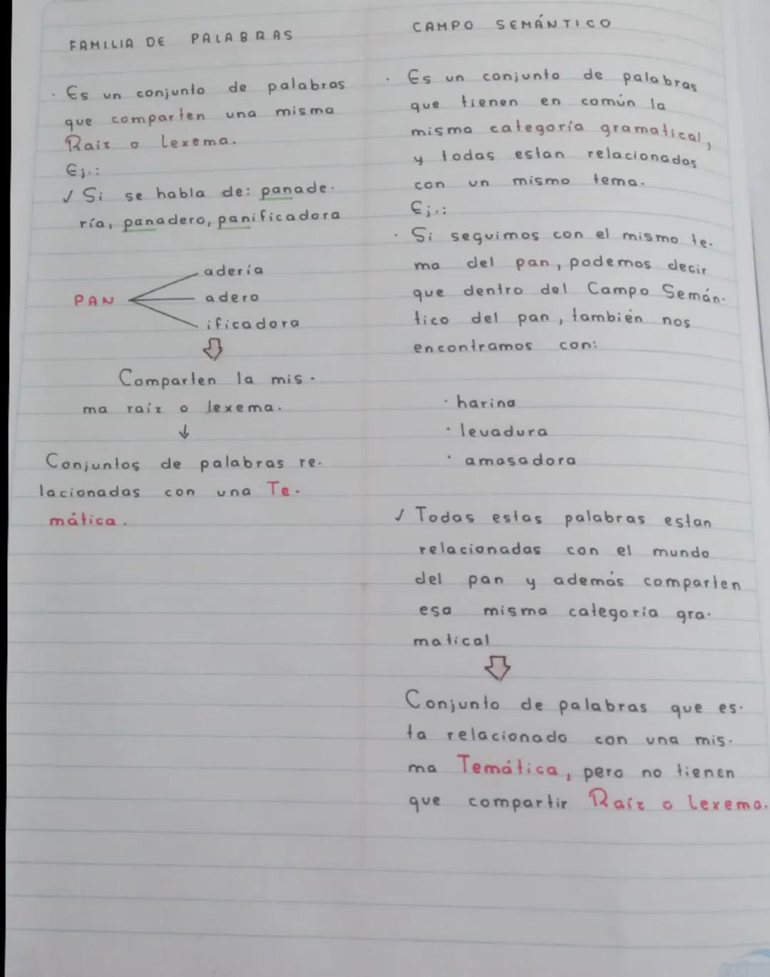# FAMILIA DE PALABRAS

- Es un conjunto de palabras que comparten una misma  Raíz o lexema.
Ej.:
✓ Si se habla de: panadería, panadero, pani
