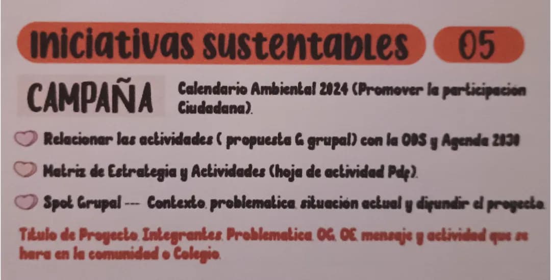 Desarrollo social y Sostenible