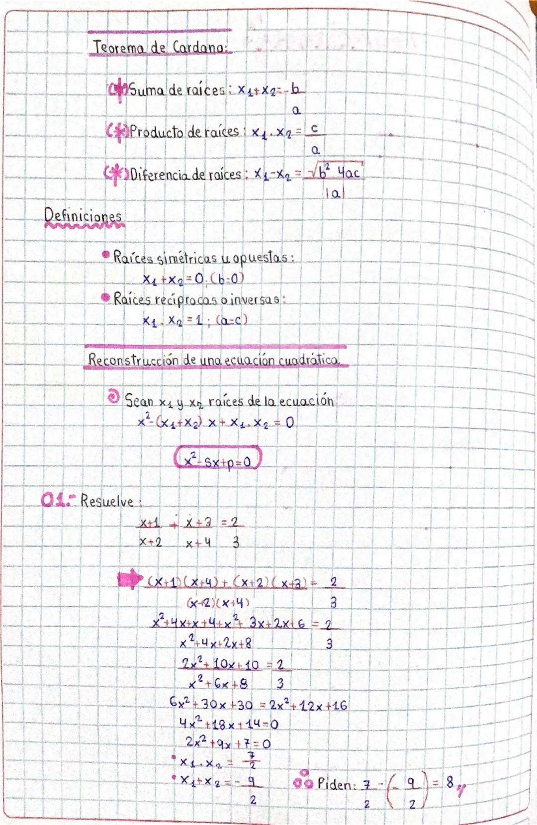 Huacho, a8 de septiembre del 2023.

# ecuaciones:
## A de segundo grade

Forma general

$ax²+bx+c=0$; $a≠0$

Tipos de solución

Caso 1 (Héto