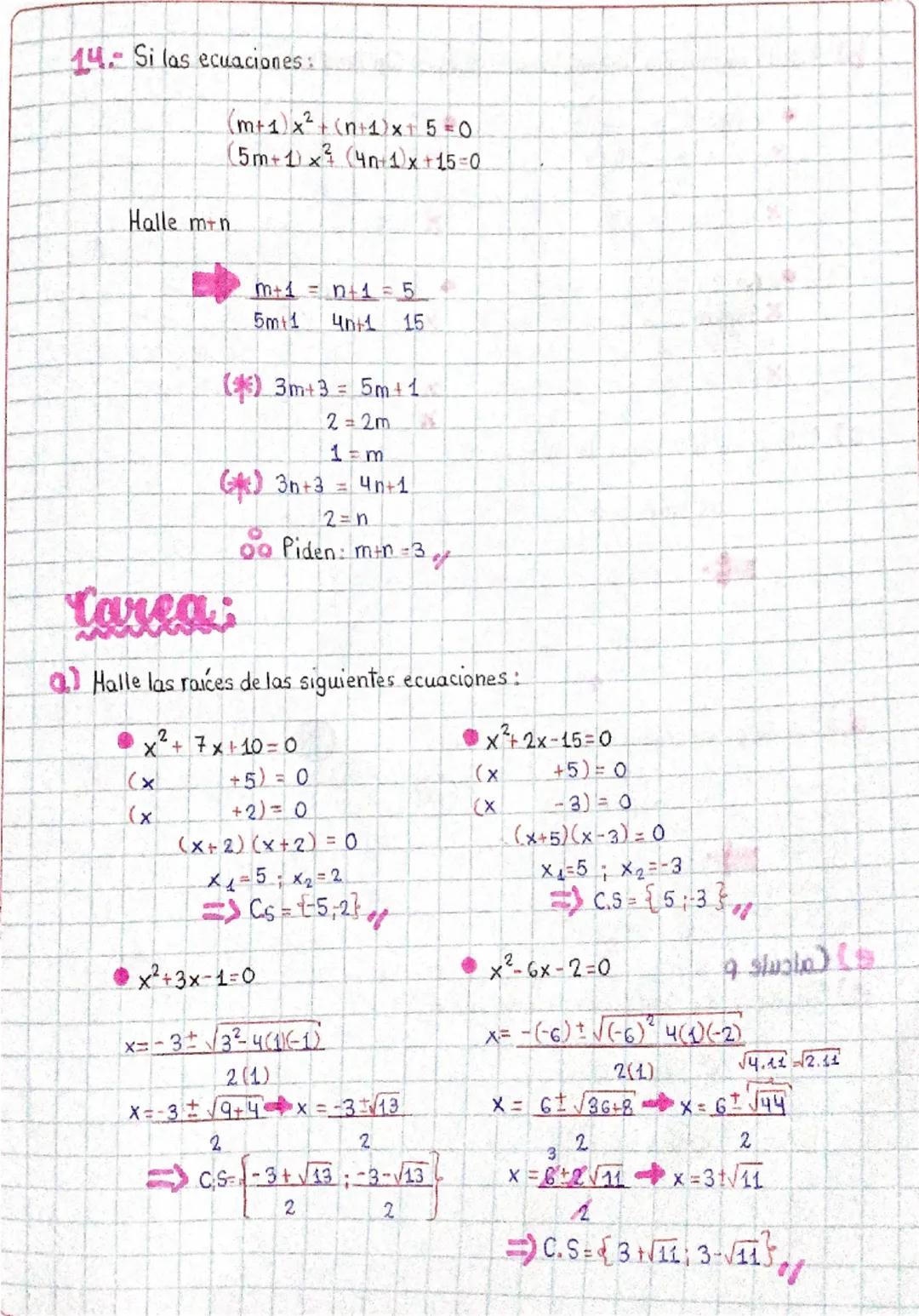 Huacho, a8 de septiembre del 2023.

# ecuaciones:
## A de segundo grade

Forma general

$ax²+bx+c=0$; $a≠0$

Tipos de solución

Caso 1 (Héto