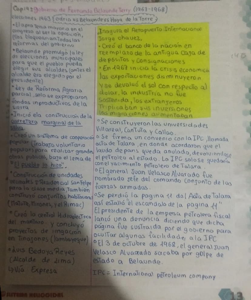 Copia:gobierno de Fernando Belaunde Terry (1963-1968)
electiones 1963 {odria vs Belaundevs Hoya de la Torre
Elapra Tenia mayoria en el
congr