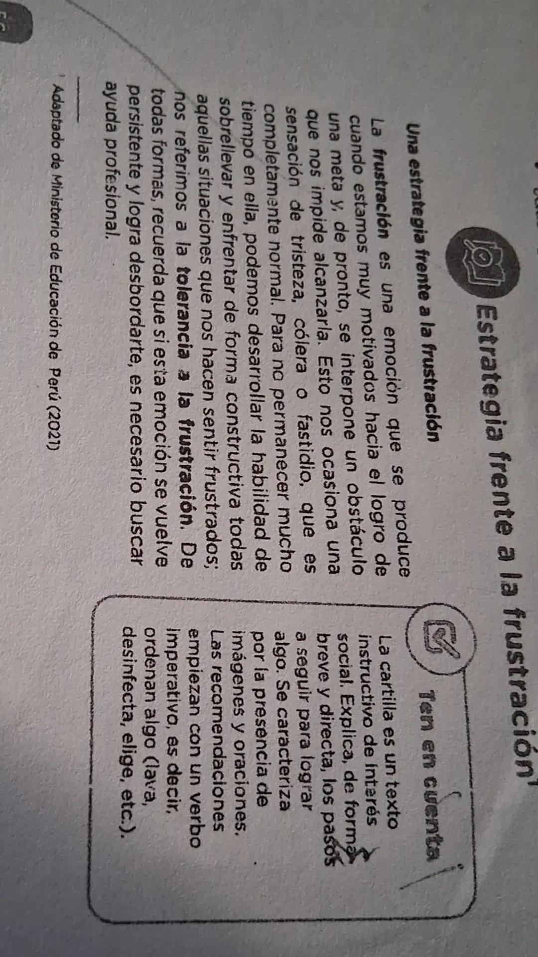 A continuación, te presentamos algunas pautas para manejar situaciones que
podrían causar frustración.

P
Para

Haz una pausa en tus activid
