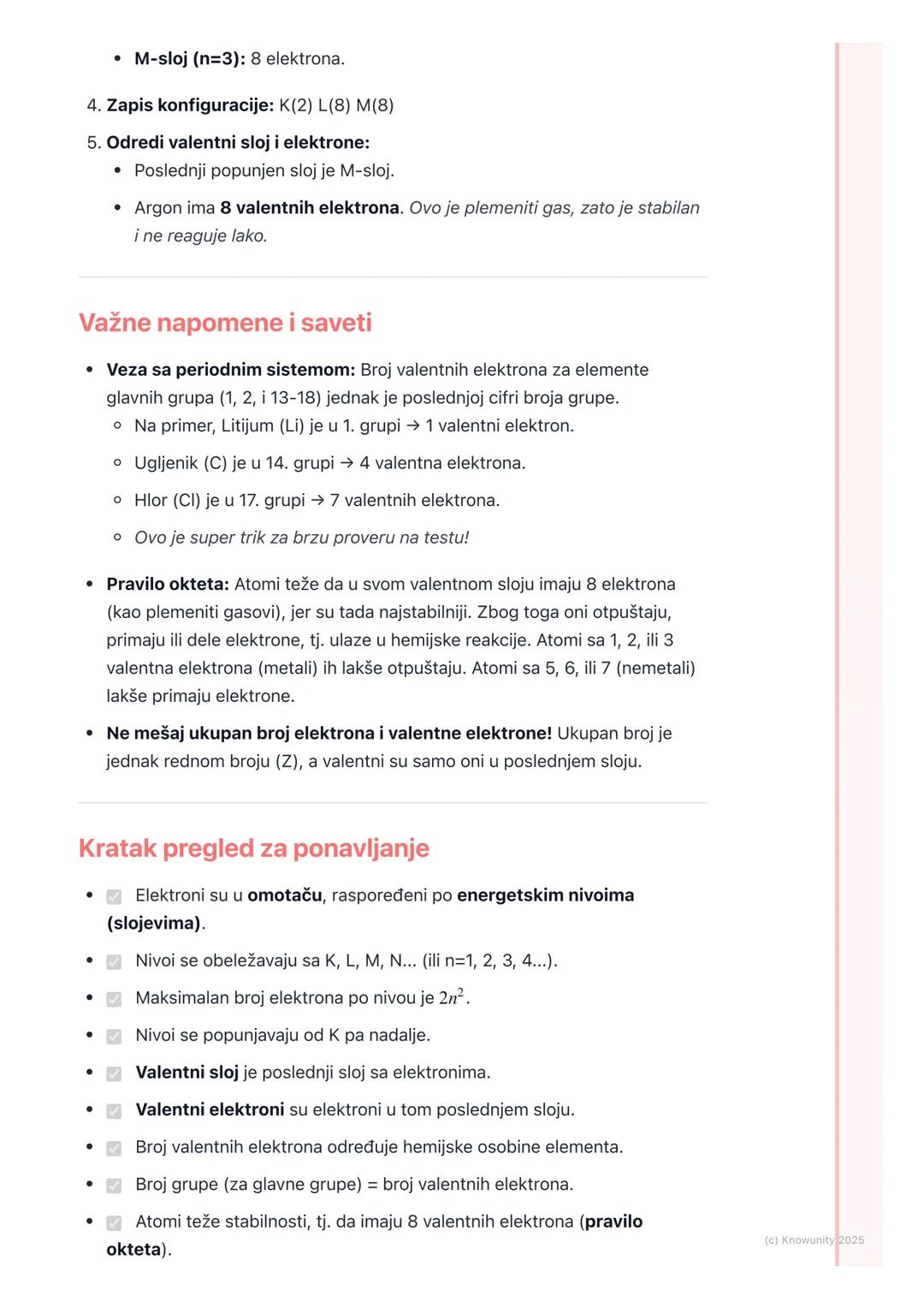 # Elektronski omotač i valentni
elektroni

Uvod u elektronski omotač

Elektroni se u atomu ne kreću haotično oko jezgra. Raspoređeni su u
od