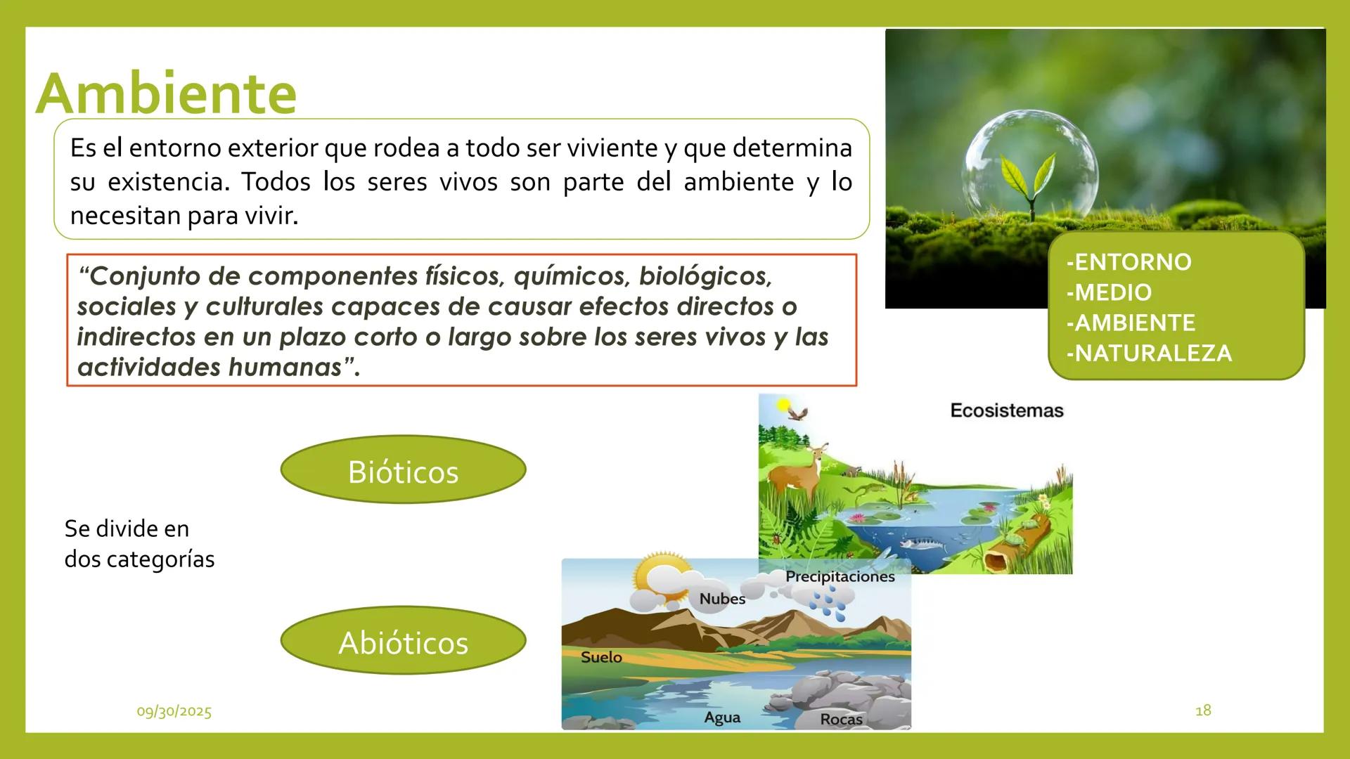 # INTRODUCCIÓN A LA
# ECOLOGÍA

Sesión 1

Docente:

Blgo. Lía E. Aliaga Zurita

DAP. Ciencias Biológicas

Fac, Ciencias de la Salud UNC # ¿Q