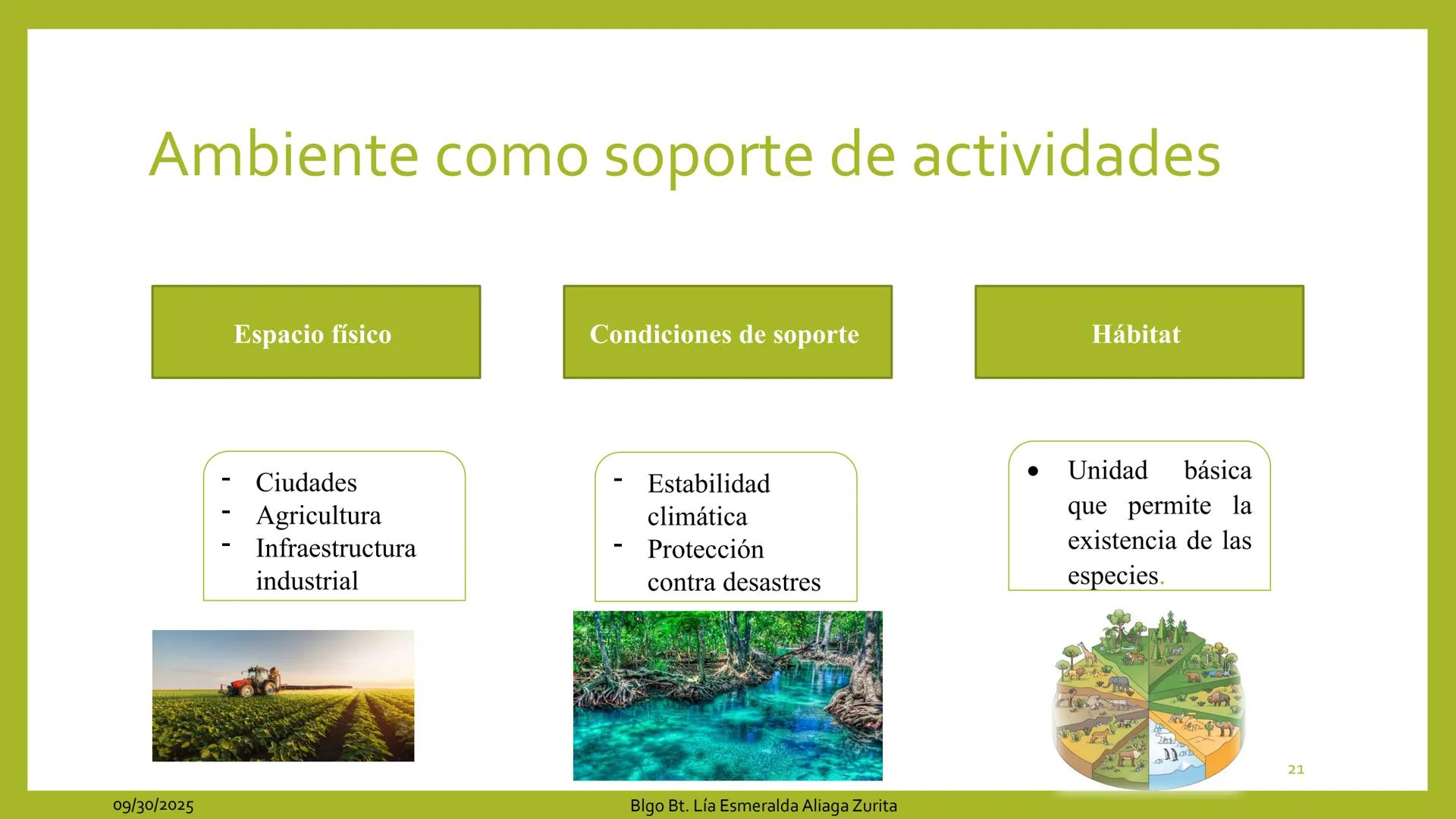 # INTRODUCCIÓN A LA
# ECOLOGÍA

Sesión 1

Docente:

Blgo. Lía E. Aliaga Zurita

DAP. Ciencias Biológicas

Fac, Ciencias de la Salud UNC # ¿Q