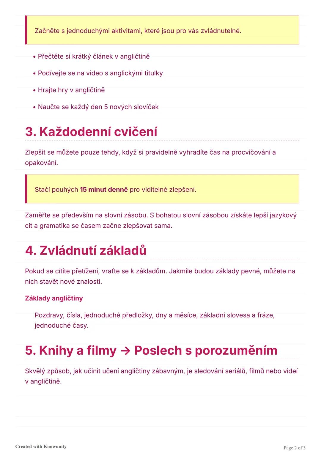 # Jak se zlepšit v angličtině

Tipy pro snadnější a efektivnější učení angličtiny pro studenty všech úrovní.

# Jak se zlepšit v angličtině
