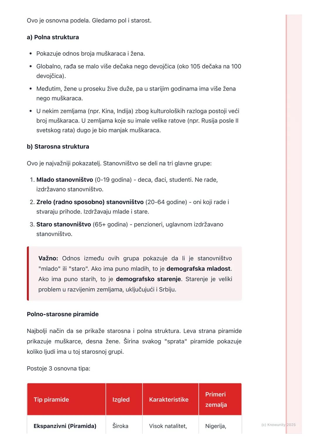 # Struktura stanovništva

Uvod u strukturu stanovništva

Struktura stanovništva nam pokazuje od čega se sastoji stanovništvo neke
teritorije