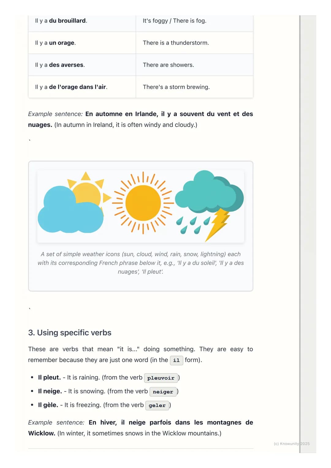 # Décrire le Temps (Describing
the Weather)

Introduction to describing the weather

This topic is all about how to ask and answer questions