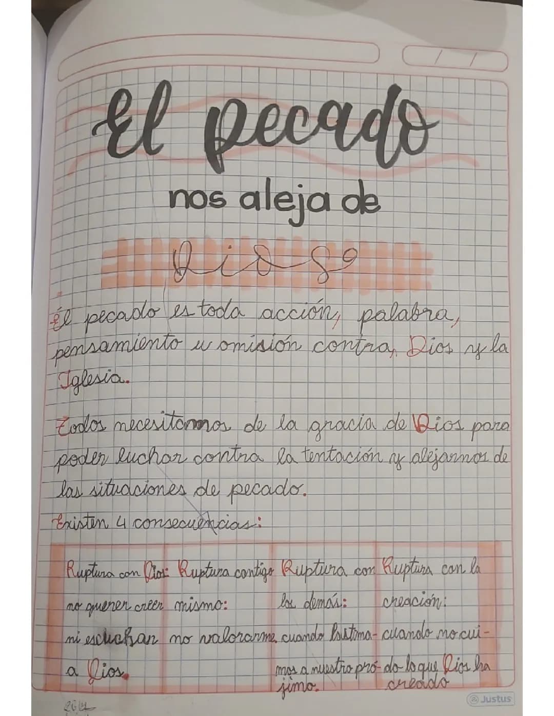 El pecado nos aleja de Dios