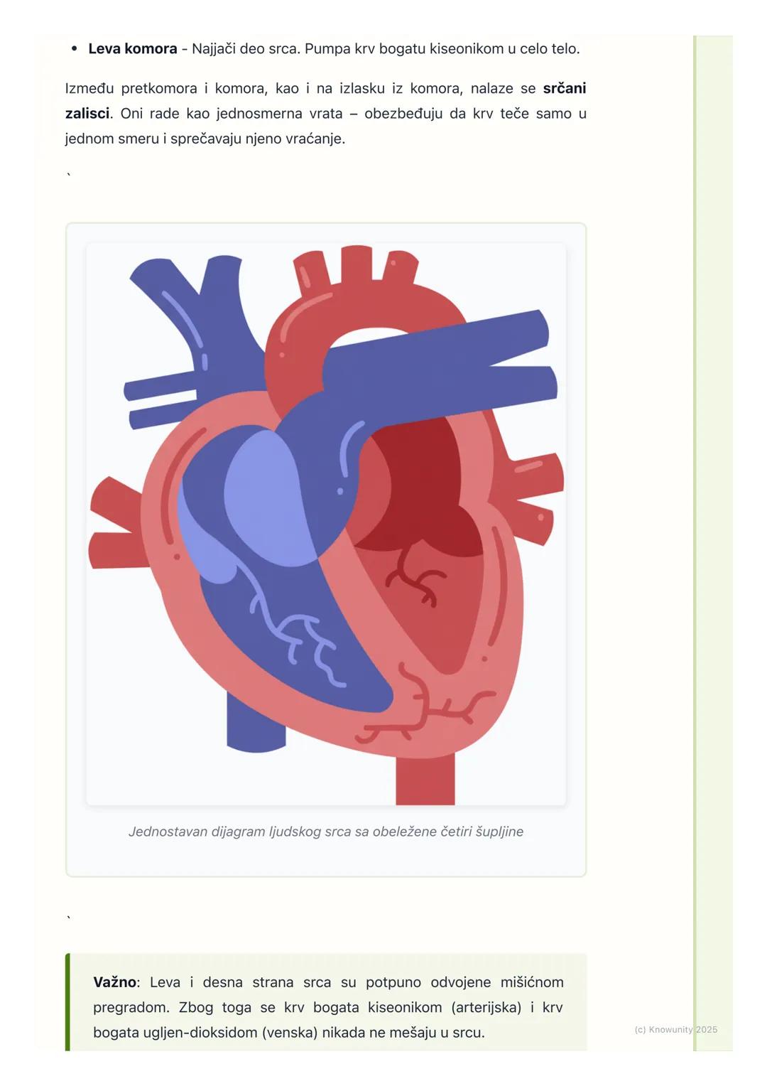 # Sistem za krvotok

Uvod u sistem za krvotok

Sistem za krvotok je transportni sistem našeg tela. Njegov glavni zadatak je da
prenosi važne