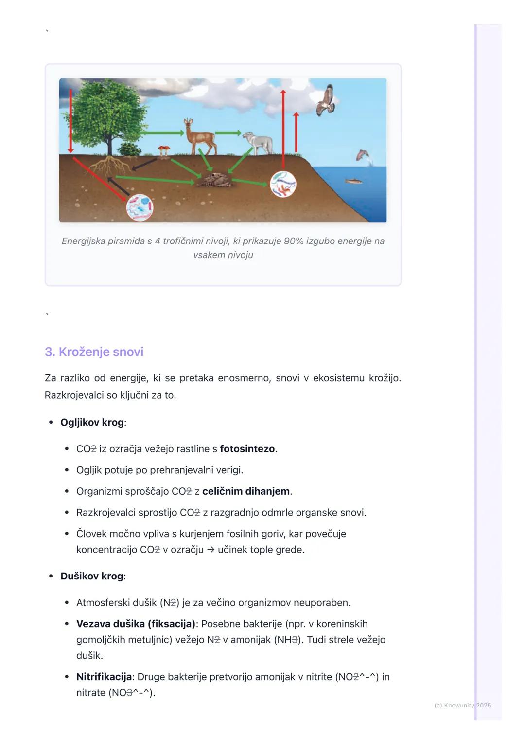 # Ekologija in ekosistemi

Uvod v ekologijo

Ekologija je veda, ki preučuje odnose med živimi bitji (organizmi) ter odnose
med organizmi in 