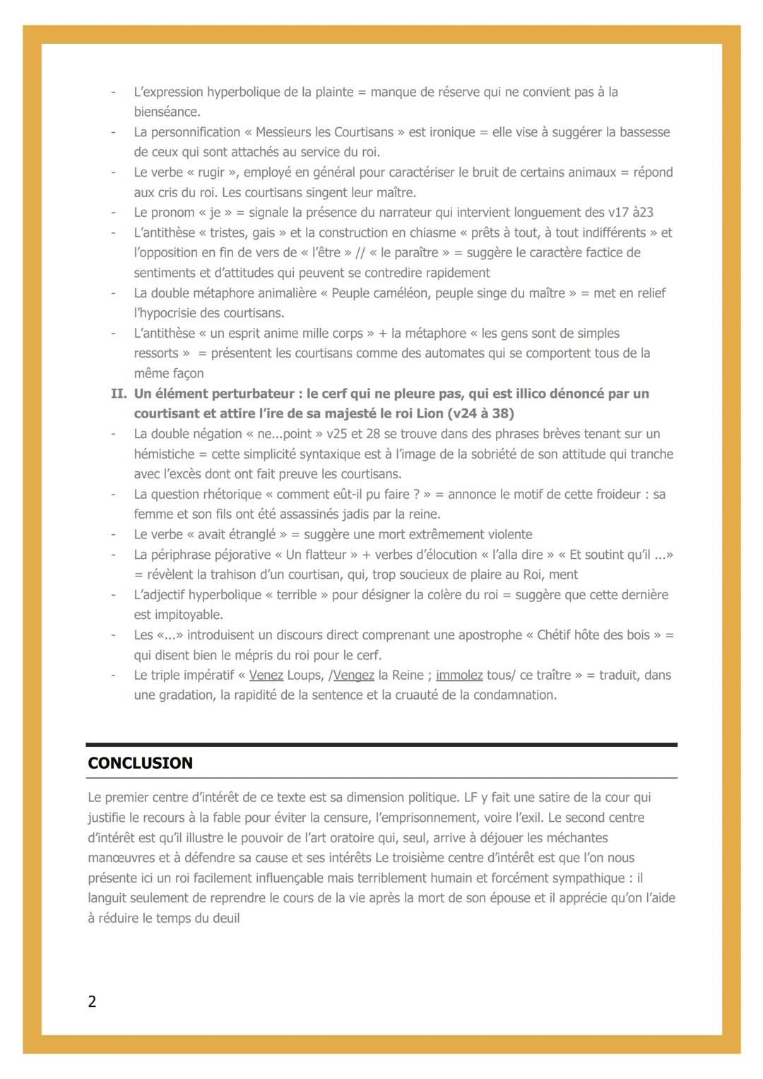 # LES OBSÈQUES DE LA
# LIONNE DE LA FONTAINE
2ème Recueil des Fables de La Fontaine, 17ème siècle
1 à 38

INTRODUCTION

→ Siècle du classici
