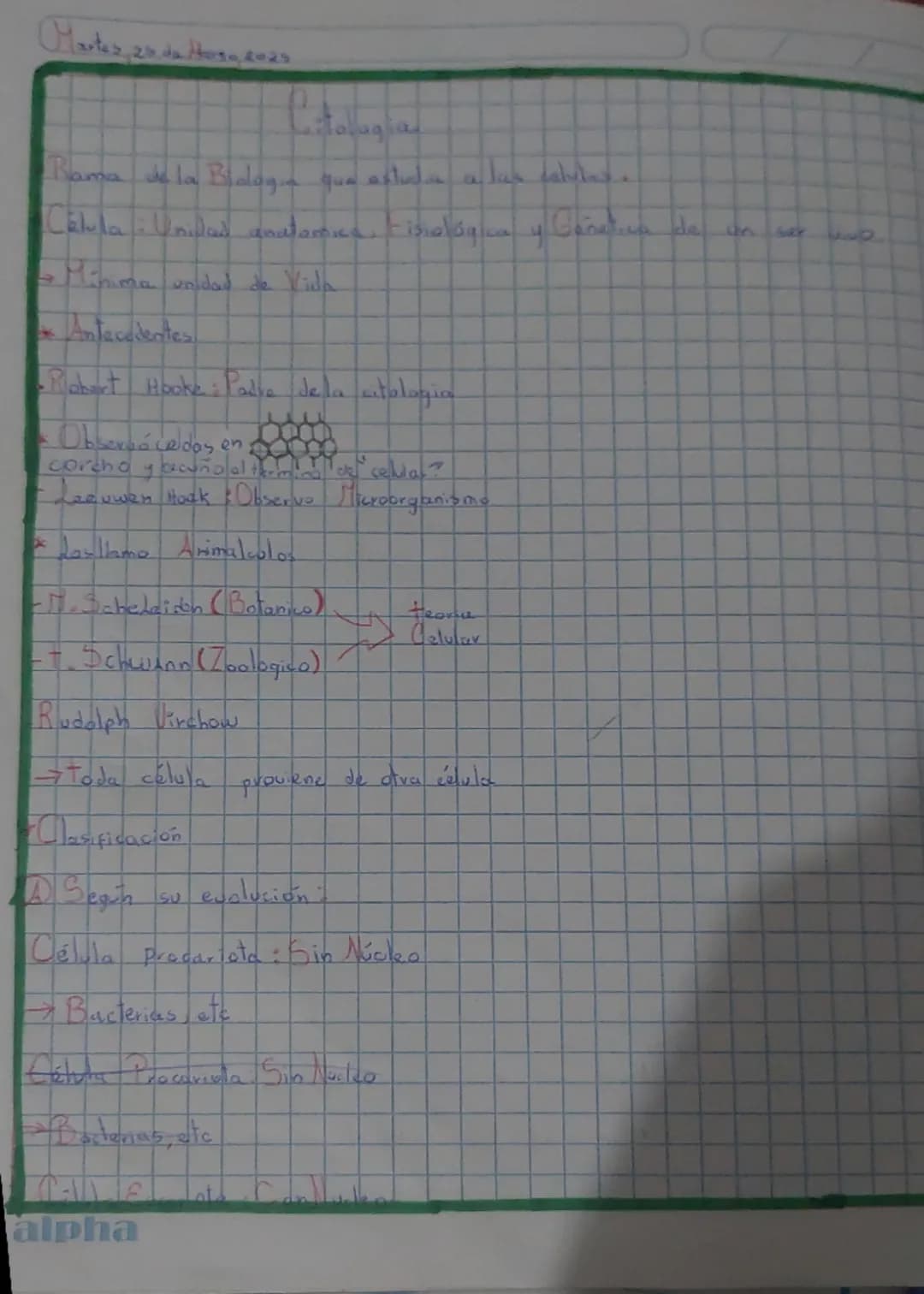 # Ciencia Biología

Biología
-Etimológicamente
Bio = vida
Logos = estudio o tratado

*Padre de la biología
Aristóteles

Definición:

 Cienci