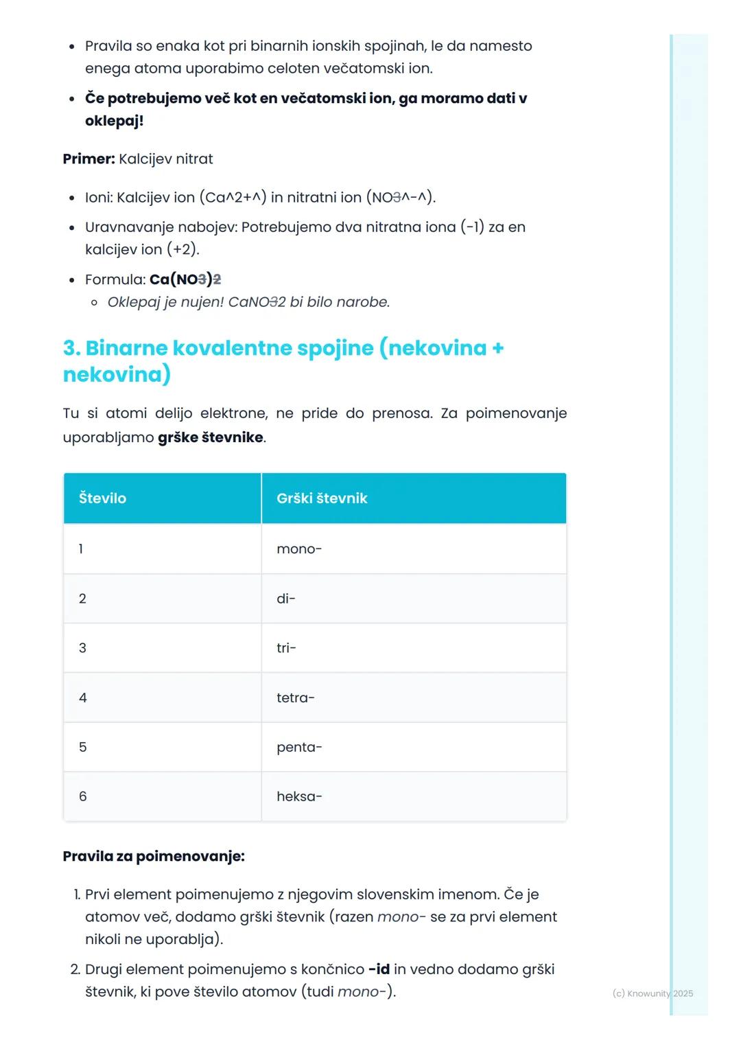 # Kemijske formule in
poimenovanje

Uvod v kemijske formule

Kemijske formule so kot abeceda v kemiji. Z njimi na kratek in enostaven
način 