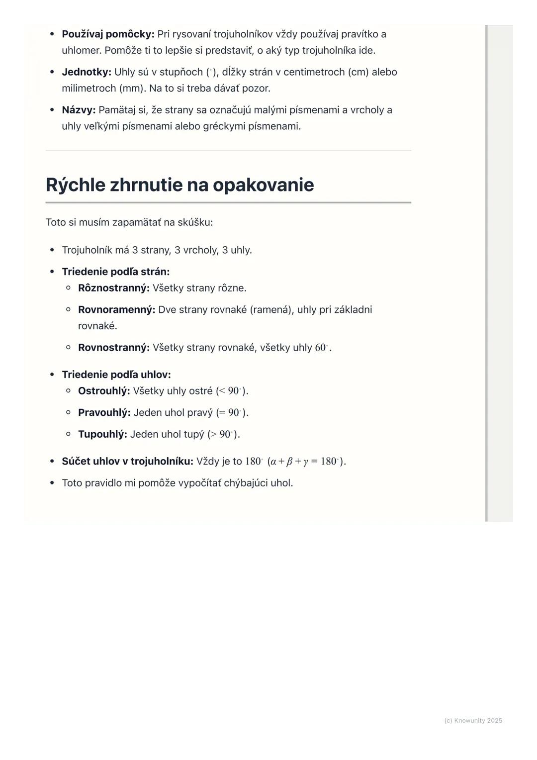 # Trojuholníky

## Úvod do trojuholníkov

Trojuholníky sú super dôležité tvary v matematike, hlavne v geometrii. Sú
všade okolo nás v domoch