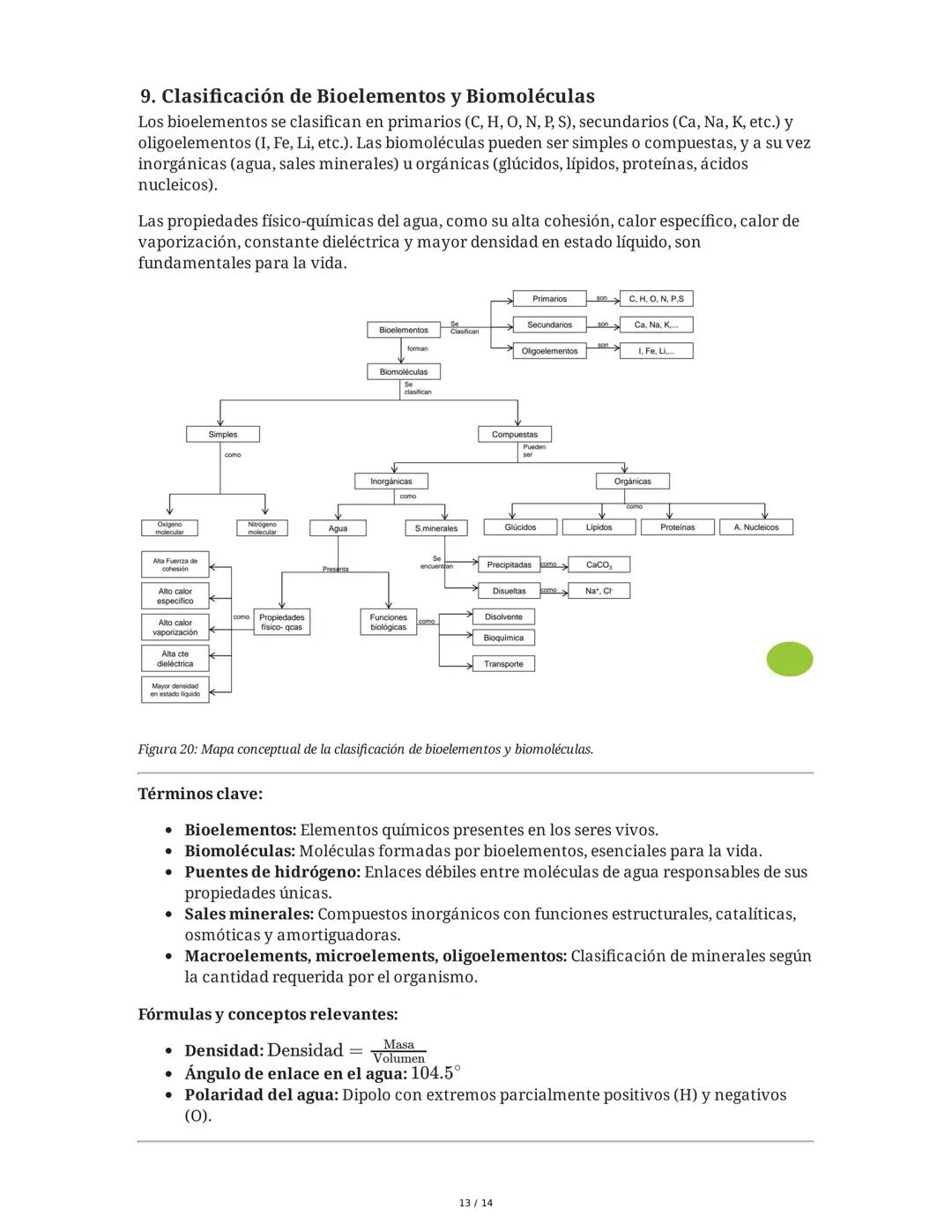 Biología General: Bioelementos y Biomoléculas Inorgánicas
1. Introducción a la Biología General y los Componentes de los Seres
Vivos
La biol