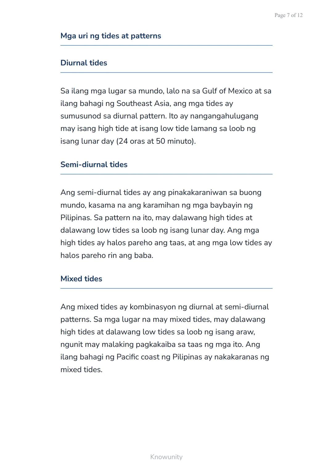 Pag-aaral ng Solar System: Paggalaw ng Buwan at
Epekto sa Tides
Pag-unawa sa paggalaw ng buwan at kung
paano ito nakakaapekto sa tides
Mga L