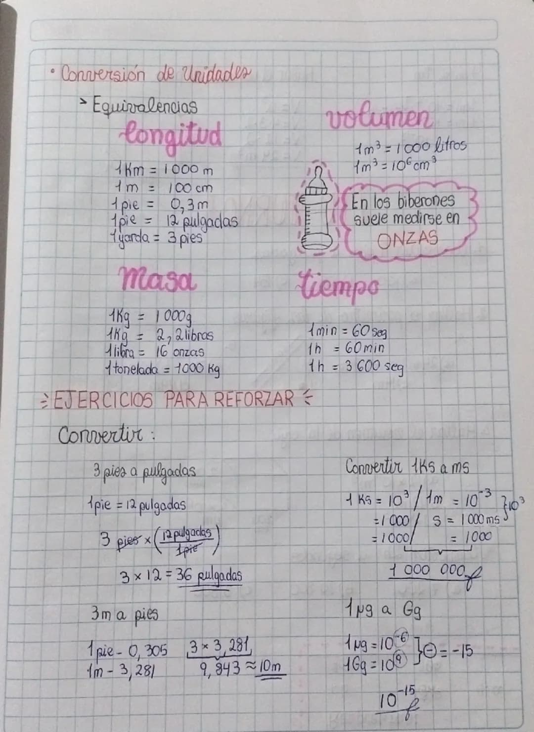 *
Medición
y conversión de unidades
La medición en la física:
Necestamos de medidas y métodos para evaluar el resultado de nuestras
experien