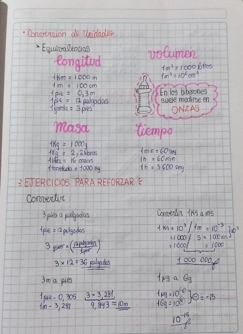 *
Medición
y conversión de unidades
La medición en la física:
Necestamos de medidas y métodos para evaluar el resultado de nuestras
experien