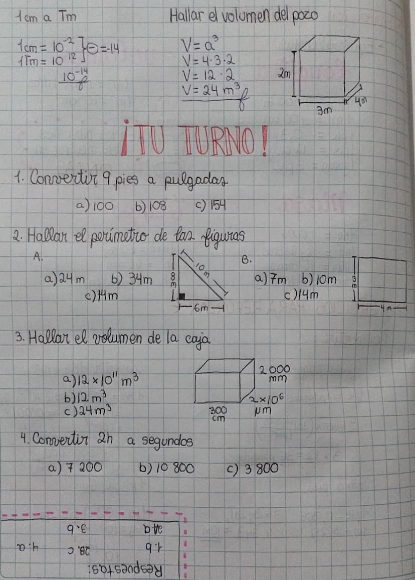*
Medición
y conversión de unidades
La medición en la física:
Necestamos de medidas y métodos para evaluar el resultado de nuestras
experien