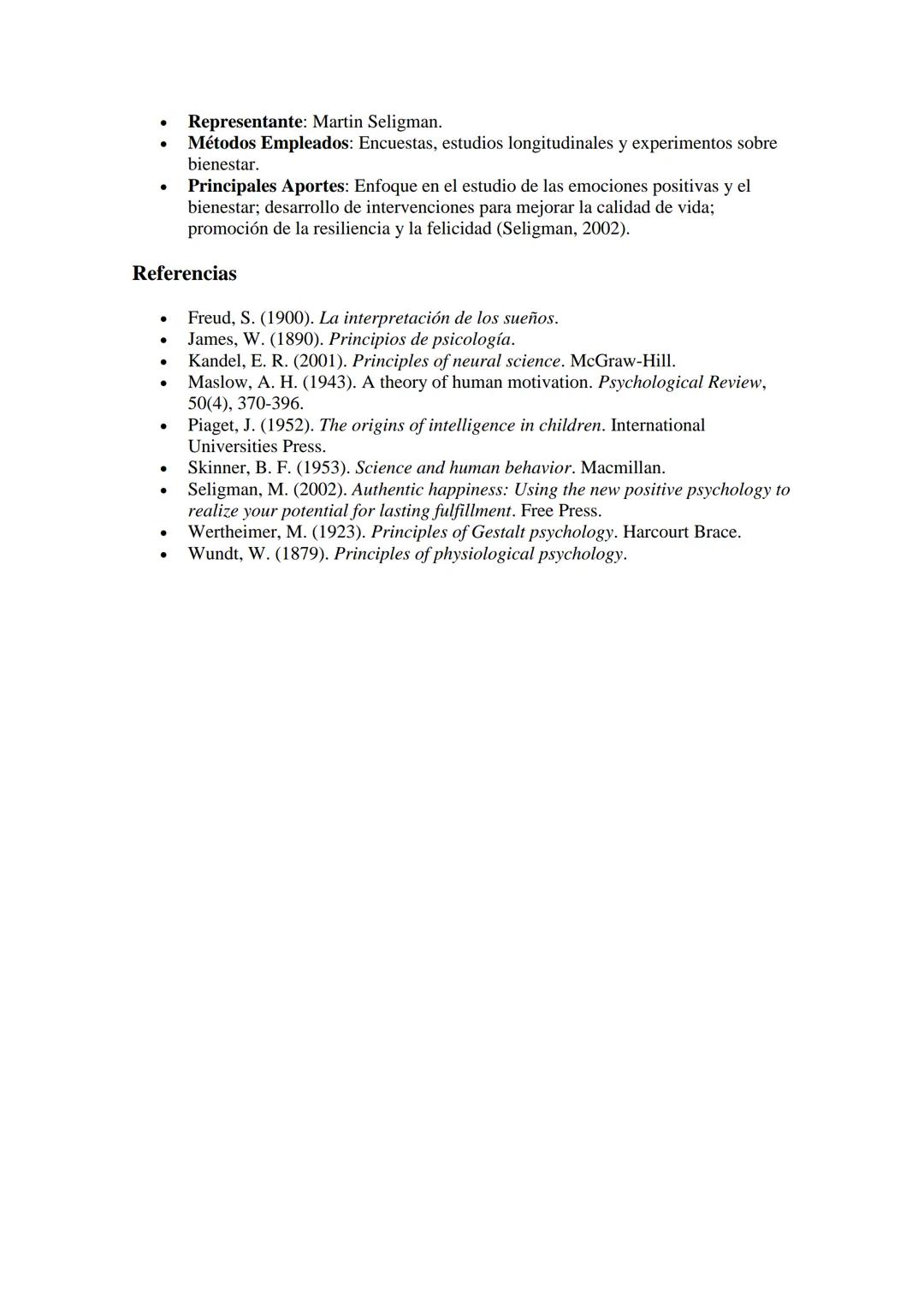 - Primer laboratorio
- Fundo la primera
- psicologia
- alegría y
- ronia
- Racionalist
- sensorial
- cogito
- cuerp
- 6 pasiones primarias
-