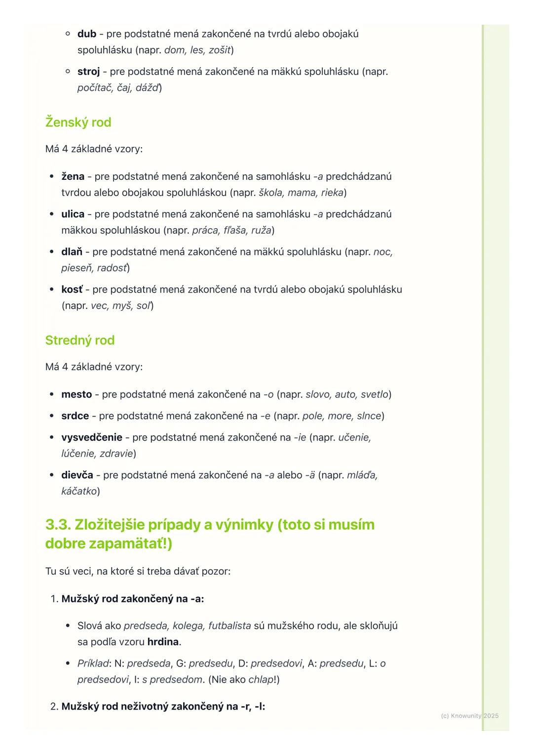 # Podstatné mená

## 1. Prehľad podstatných mien

Ahojte! Dnes si zopakujeme podstatné mená, lebo sú super dôležité pre
správnu slovenčinu. 