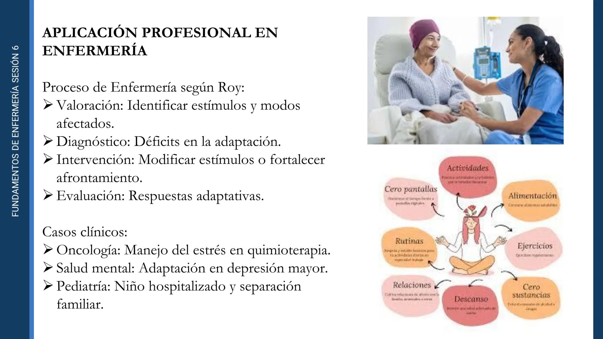 Pregrado
Programa de
Enfermería

FUNDAMENTOS DE
ENFERMERÍA

Sesión 6

Tema:
Teoría de las necesidades humanas de
Virginia Henderson.
Teoría 