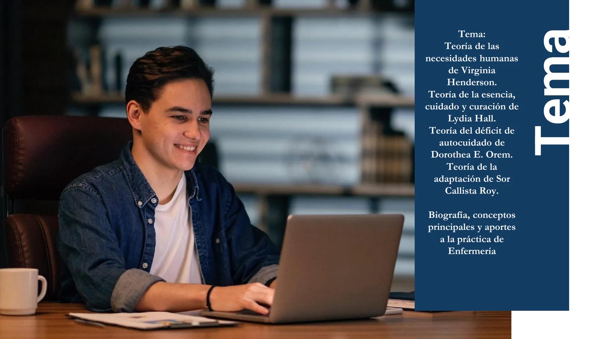 Pregrado
Programa de
Enfermería

FUNDAMENTOS DE
ENFERMERÍA

Sesión 6

Tema:
Teoría de las necesidades humanas de
Virginia Henderson.
Teoría 