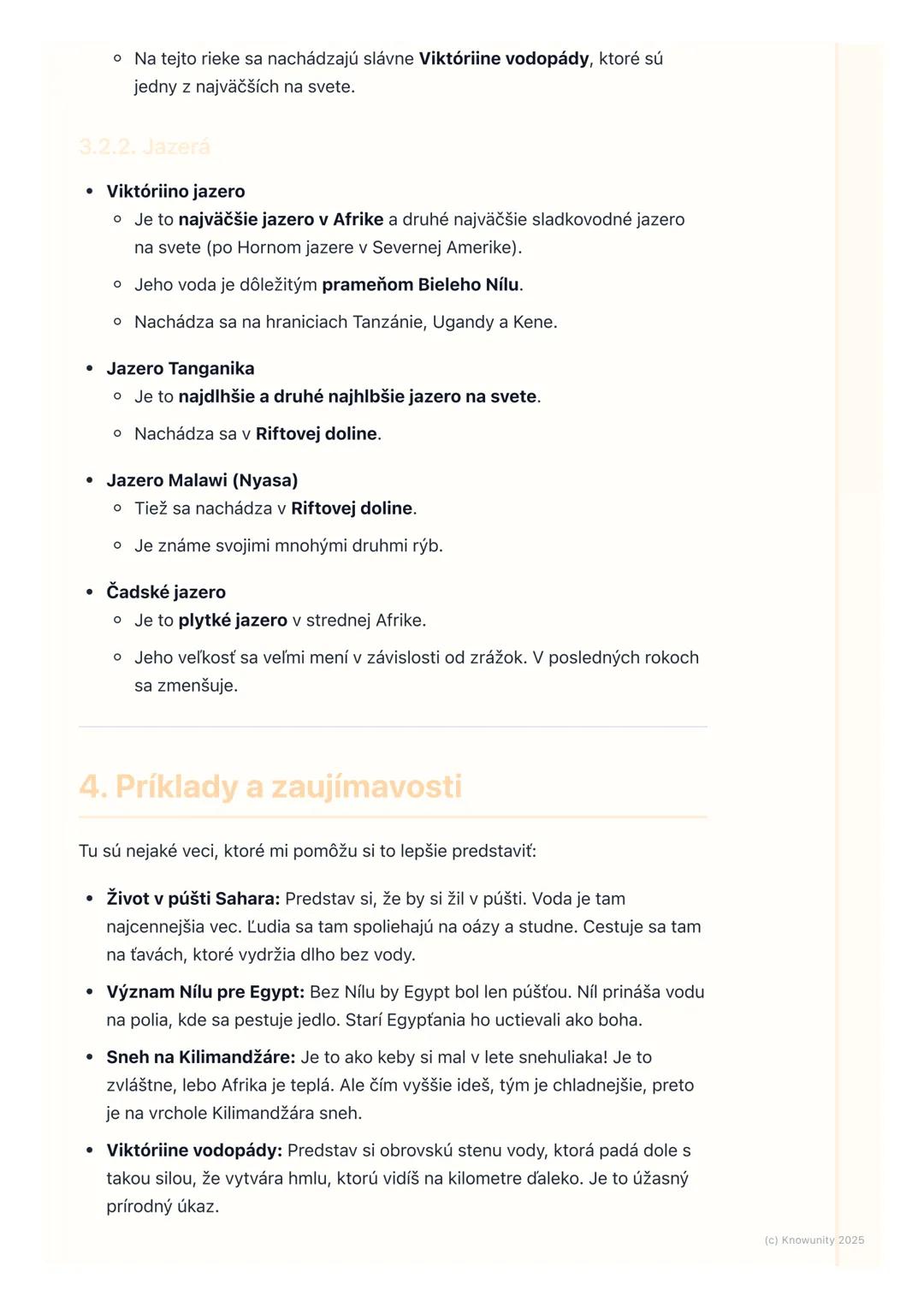 # Povrch a vodstvo Afriky

1.  Úvod do povrchu a vodstva Afriky

Afrika je obrovský kontinent a má veľmi rozmanitý povrch a veľa zaujímavých