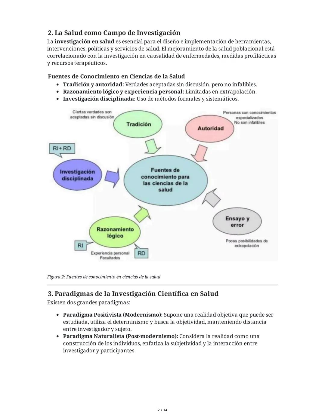 LA INVESTIGACIÓN Y LA INTELIGENCIA ARTIFICIAL EN LA
FORMACIÓN MÉDICA
1. Cognición y Tipos de Conocimiento
La cognición se refiere a un conju