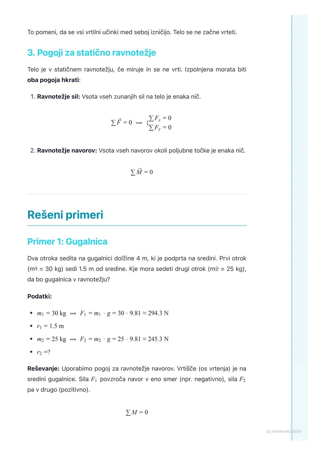 # Sile, navori in ravnotežje

Uvod v sile, navore in ravnotežje

To je osnova mehanike. Brez razumevanja ravnotežja ne moremo graditi
mostov