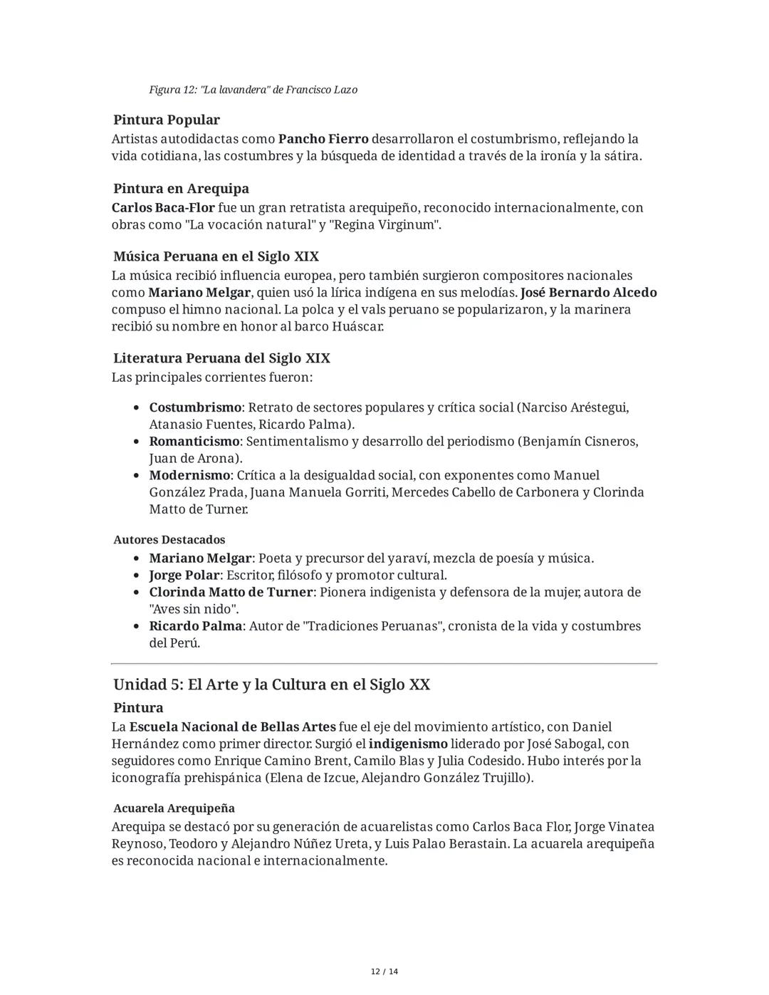 # Unidad 1: Arte, Cultura e Identidad Local y Regional

## Definición de Cultura

La cultura es el conjunto de rasgos distintivos, espiritua