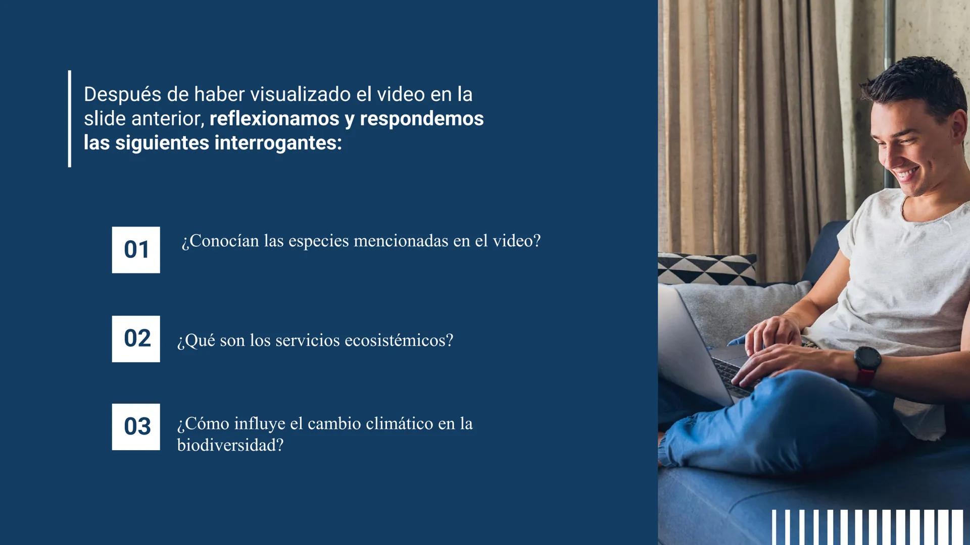 Pregrado
Facultad de
ciencias de la
salud

¡ÚNETE
contra la
COVID-19!

CAMBIO CLIMÁTICO
Y GESTIÓN DE
RIESGOS

Sesión 6

Tema:

Ecosistema y 