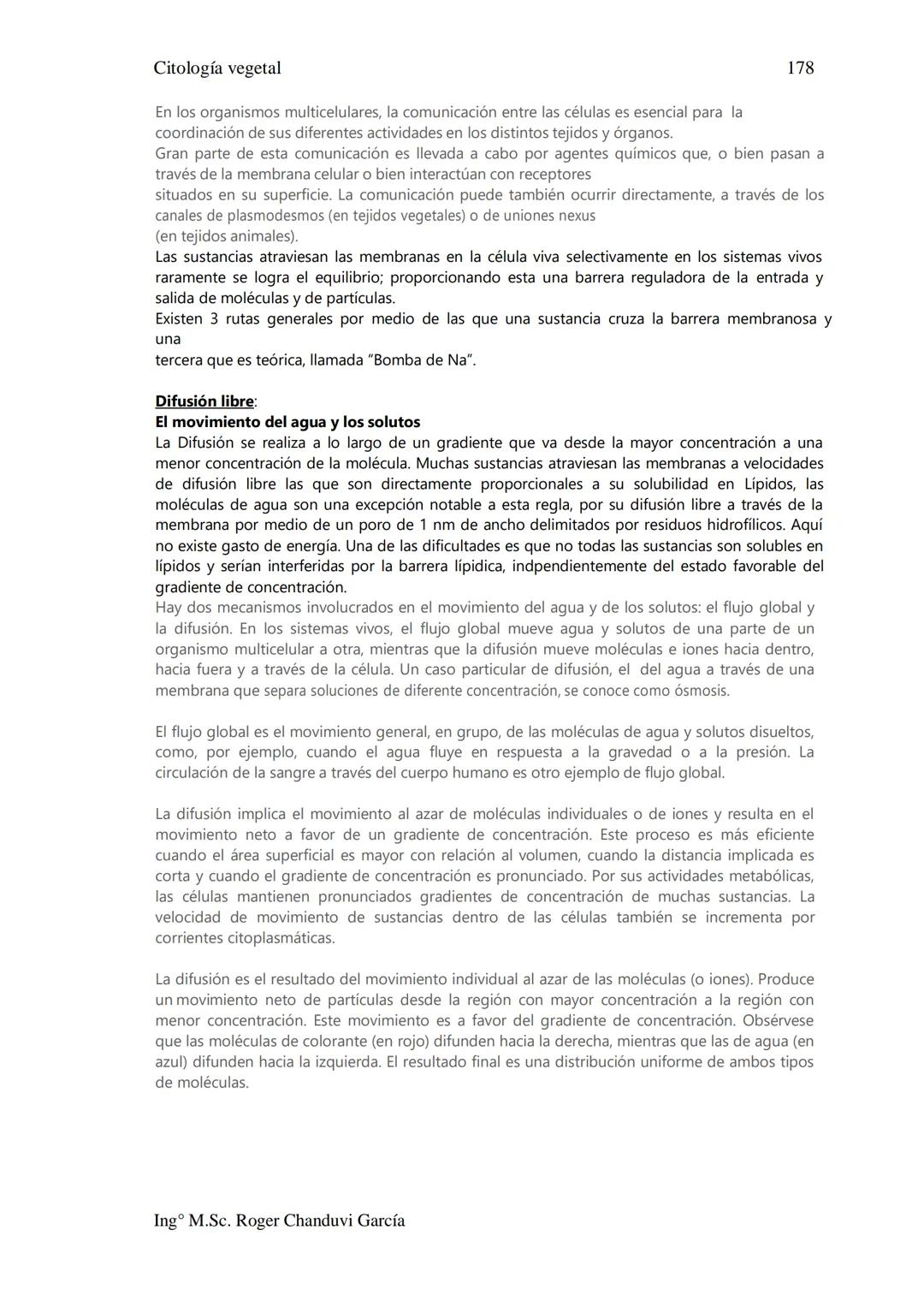 Citología Vegetal
UNIDAD II. MEMBRANA BIOLÓGICA
Las Membranas de la célula viva.
Fluido extracelular
Núcleo
Citoplasma-
Célula
Carbohidrato
