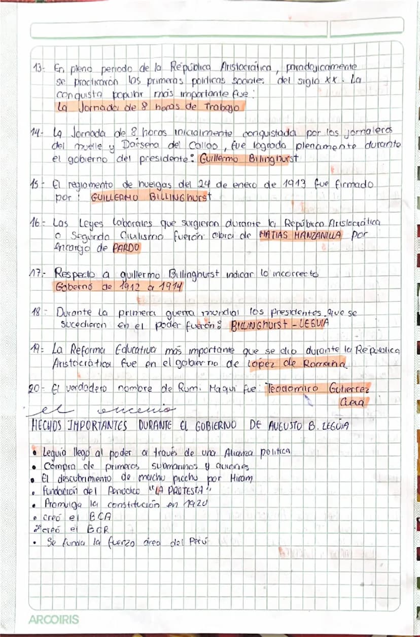 1: El instrumento político de la oligarquia a través del cual se facilito la
penetración del impereauismo fue el estado bajo la idleclogia d