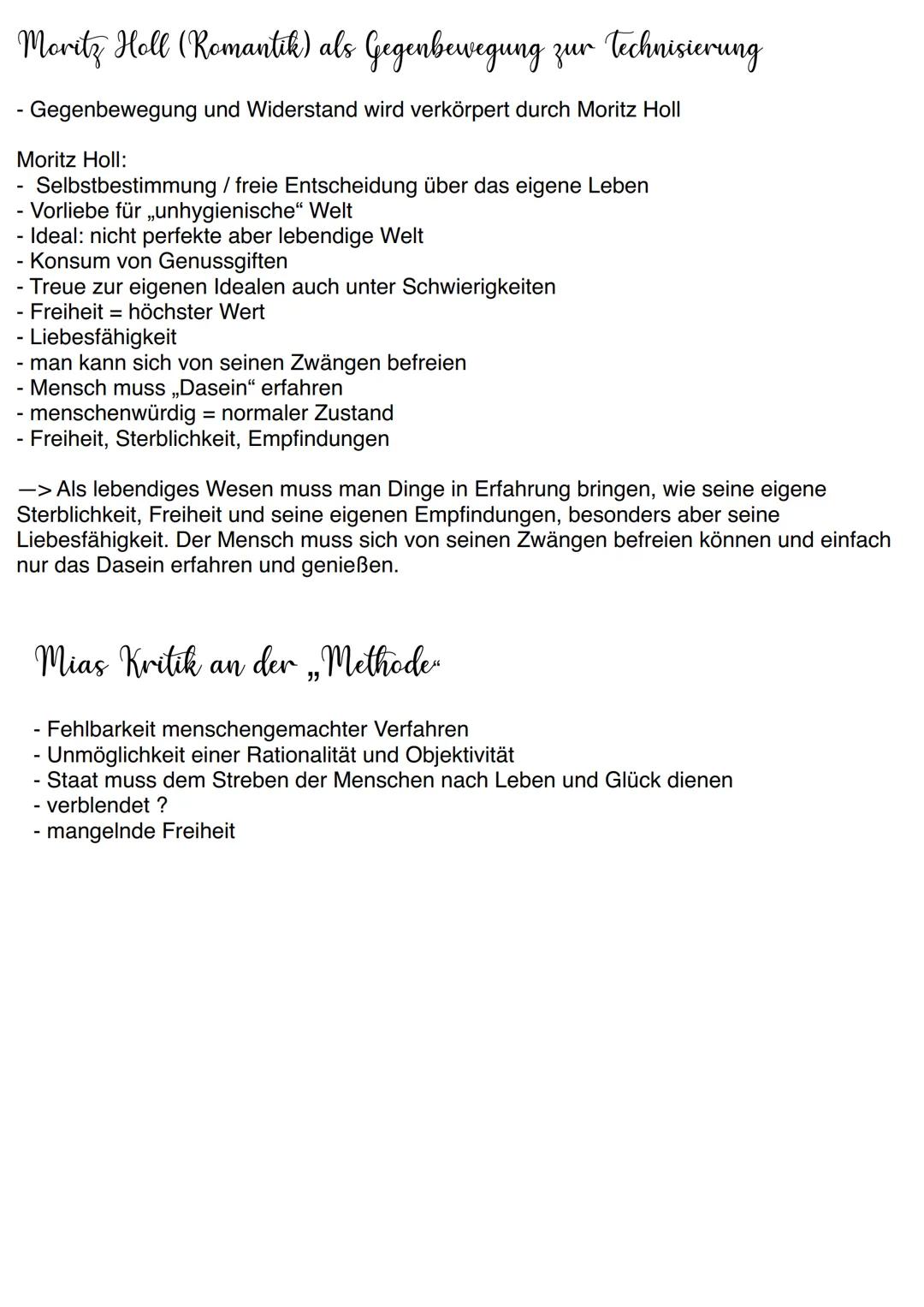 # Zusammenfassung des Inhalts

- Zukunftsroman (21. Jahrhundert)
- Gesundheitsdiktatur
- "> Bürger werden von Regierung „Methode" streng übe