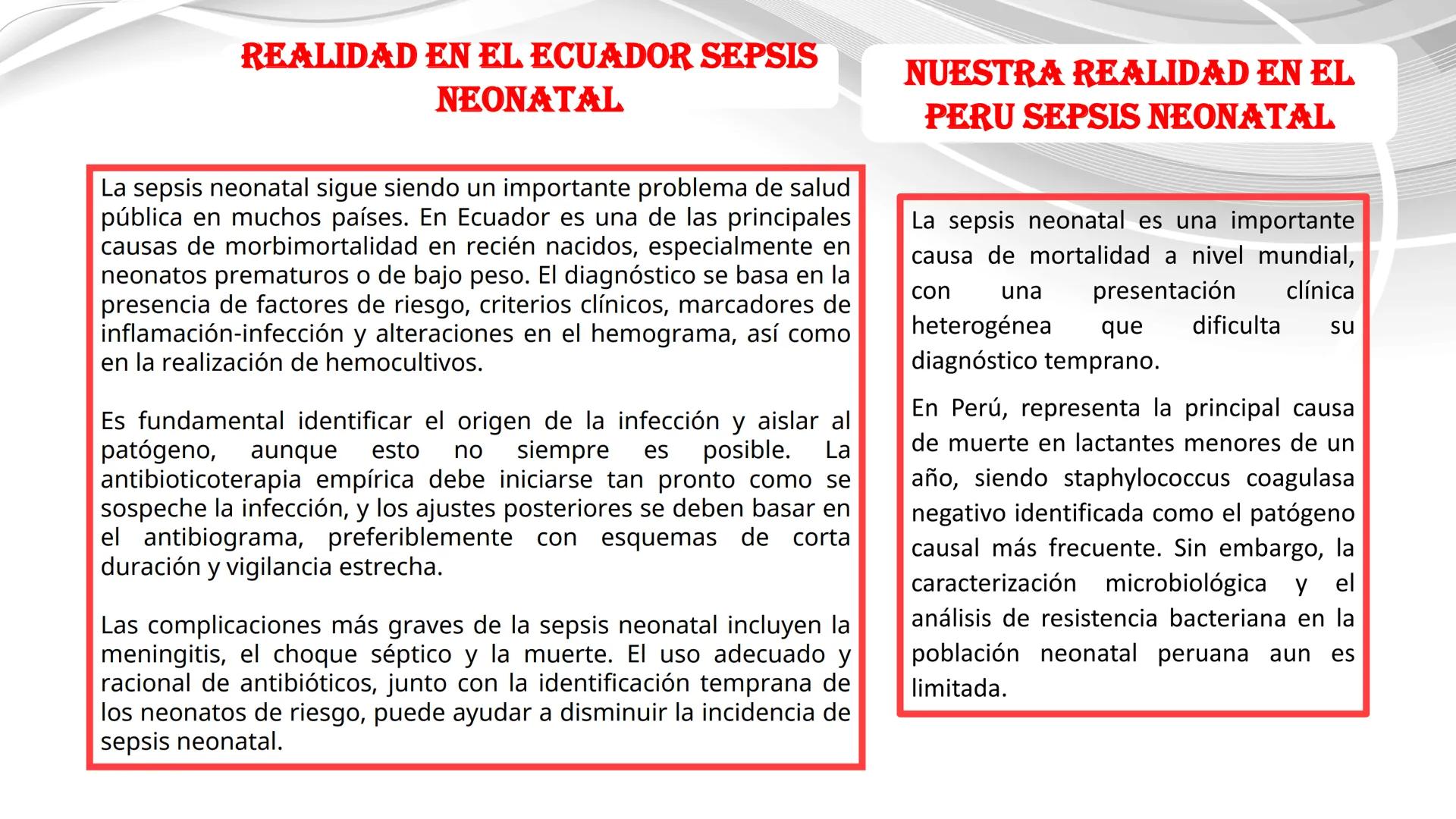 # USS

Universidad
Señor de Sipán

CURSO: CUIDADO HUMANIZADO AL NIÑO Y ADOLESCENTE II

# TEMA 06: CUIDADOS DE ENFERMERIA AL
# NEONATO CON SE