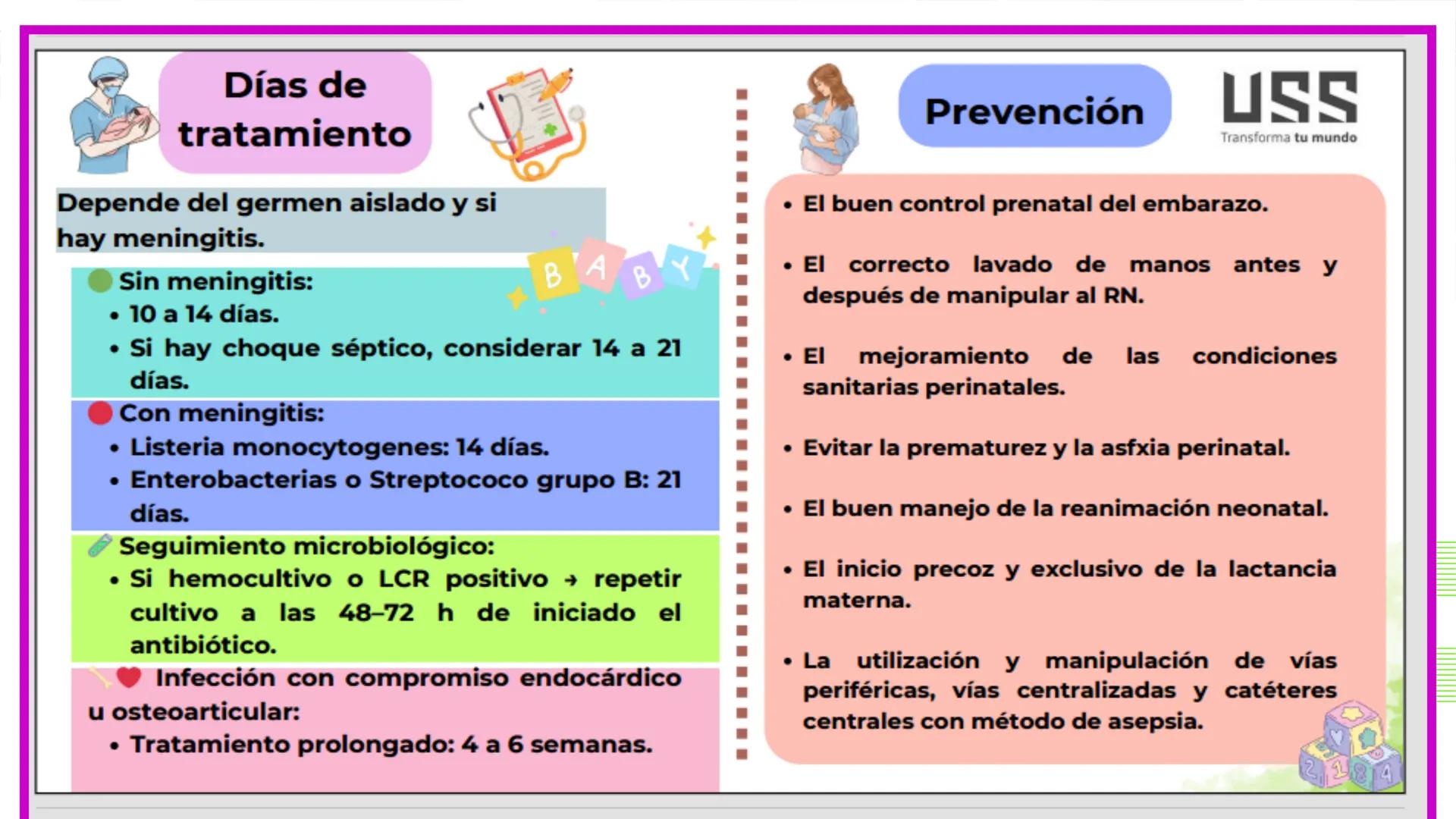 # USS

Universidad
Señor de Sipán

CURSO: CUIDADO HUMANIZADO AL NIÑO Y ADOLESCENTE II

# TEMA 06: CUIDADOS DE ENFERMERIA AL
# NEONATO CON SE