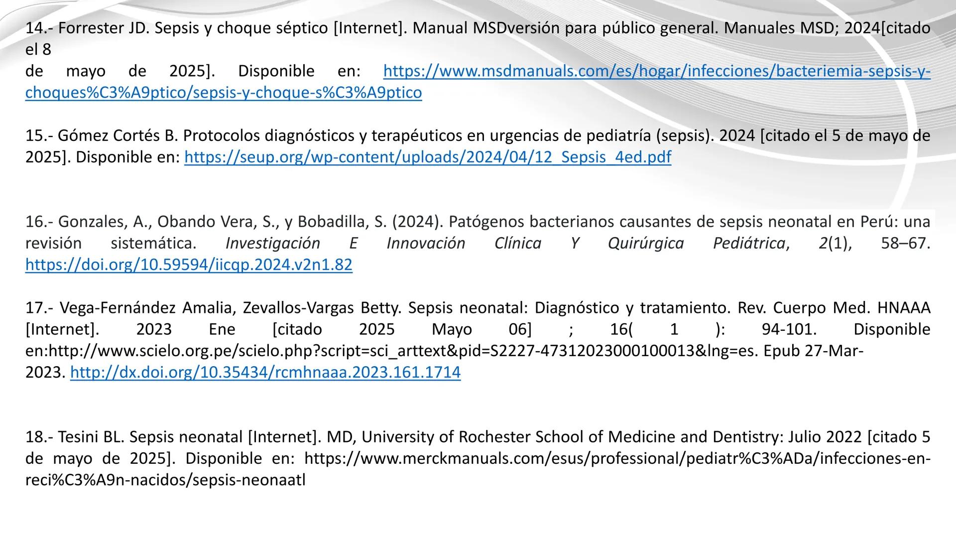 # USS

Universidad
Señor de Sipán

CURSO: CUIDADO HUMANIZADO AL NIÑO Y ADOLESCENTE II

# TEMA 06: CUIDADOS DE ENFERMERIA AL
# NEONATO CON SE