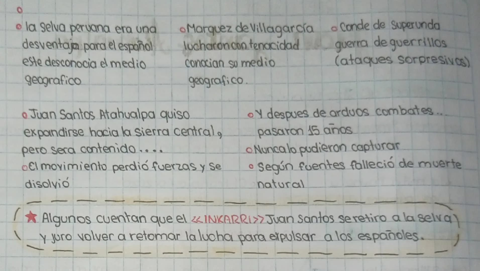 REBELIÓN DE
Juan Santis Alahualpa
Rebeliones del Siglo XVII
_concepto movimientos de insurrección por parte de los indígenas en contra
del s