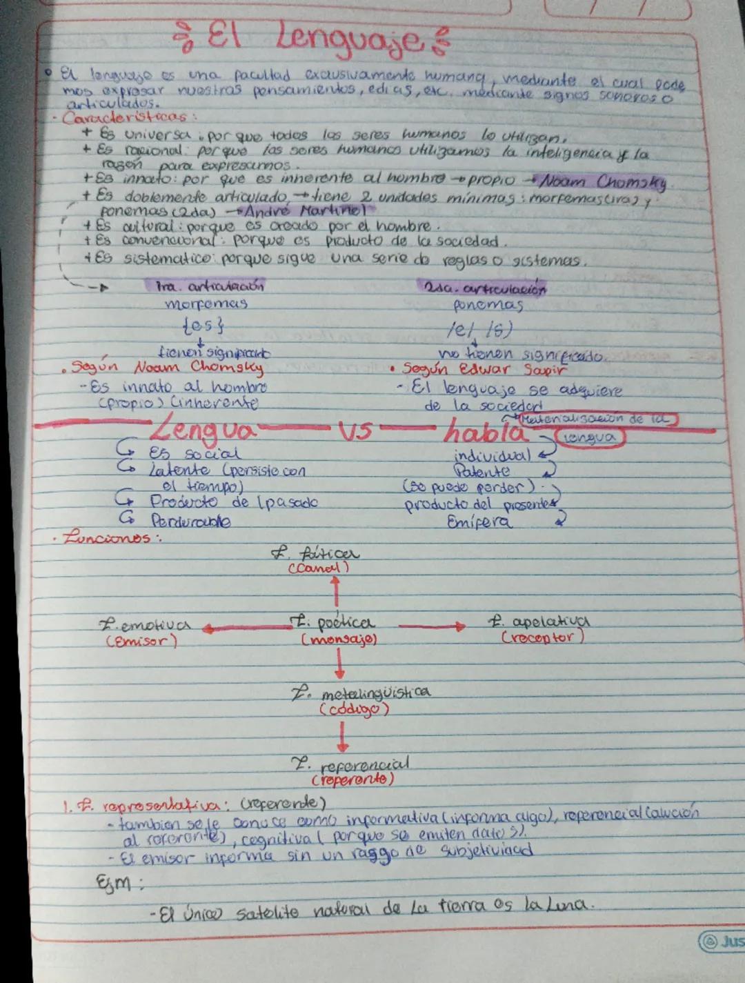 # El Lenguaje

•El languaje es una pacultad excusivamente humang, mediante el cual pode
mos exprasar nuestras pensamientos, edias, etc. medi