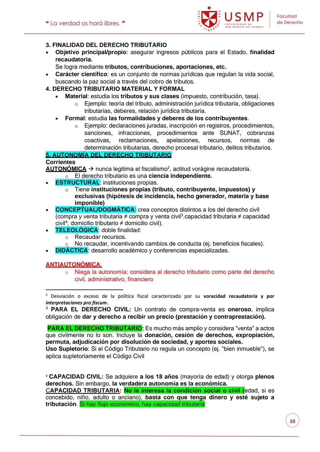 "La verdad os hará libres."

USMP
UNIVERSIDAD DI
Facultad
de Derecho
PRIMERA CLASE → Mera introducción al syllabus del ciclo 2025-11

26 DE 