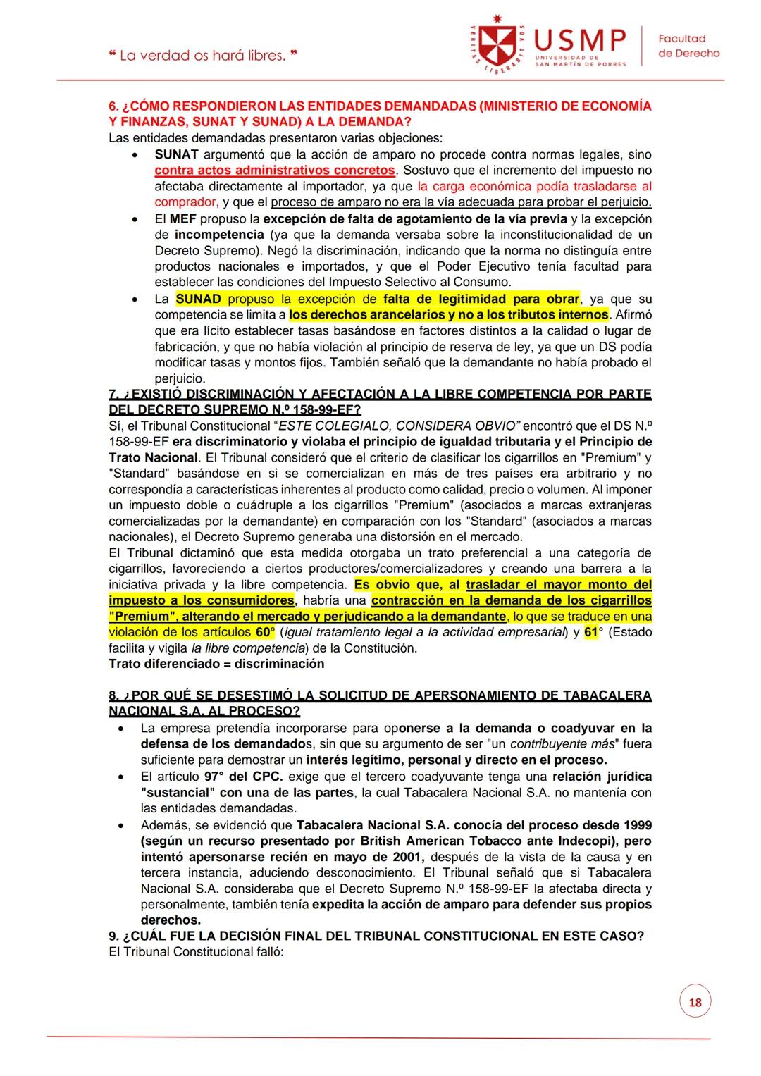 "La verdad os hará libres."

USMP
UNIVERSIDAD DI
Facultad
de Derecho
PRIMERA CLASE → Mera introducción al syllabus del ciclo 2025-11

26 DE 