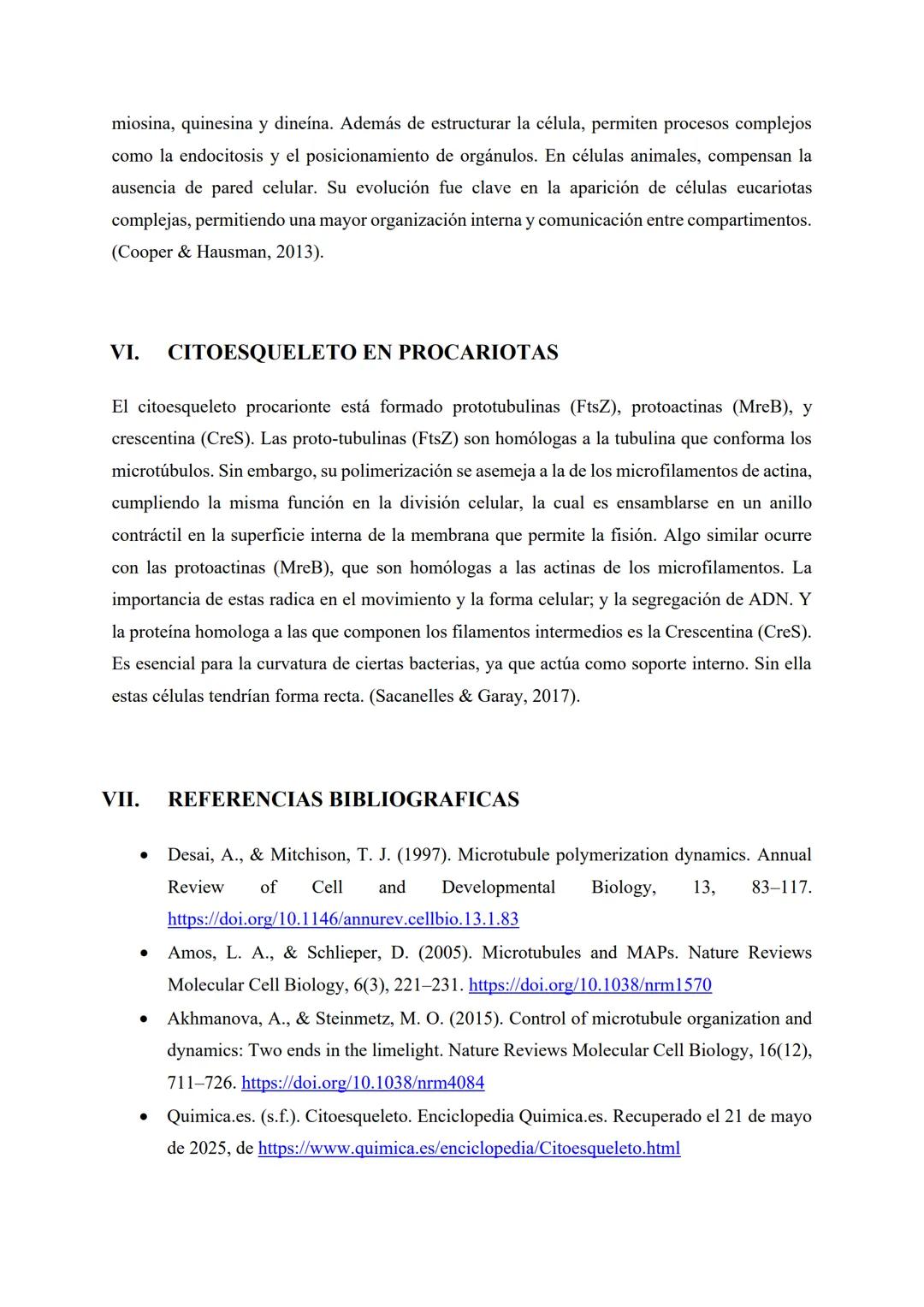 UNIVERSIDAD NACIONAL AGRARIA LA MOLINA
+ HOMINEM
DEPARTAMENTO ACADÉMICO DE BIOLOGÍA
CURSO: BIOLOGÍA GENERAL
"EL CITOESQUELETO"
GRUPO: D*/D1
