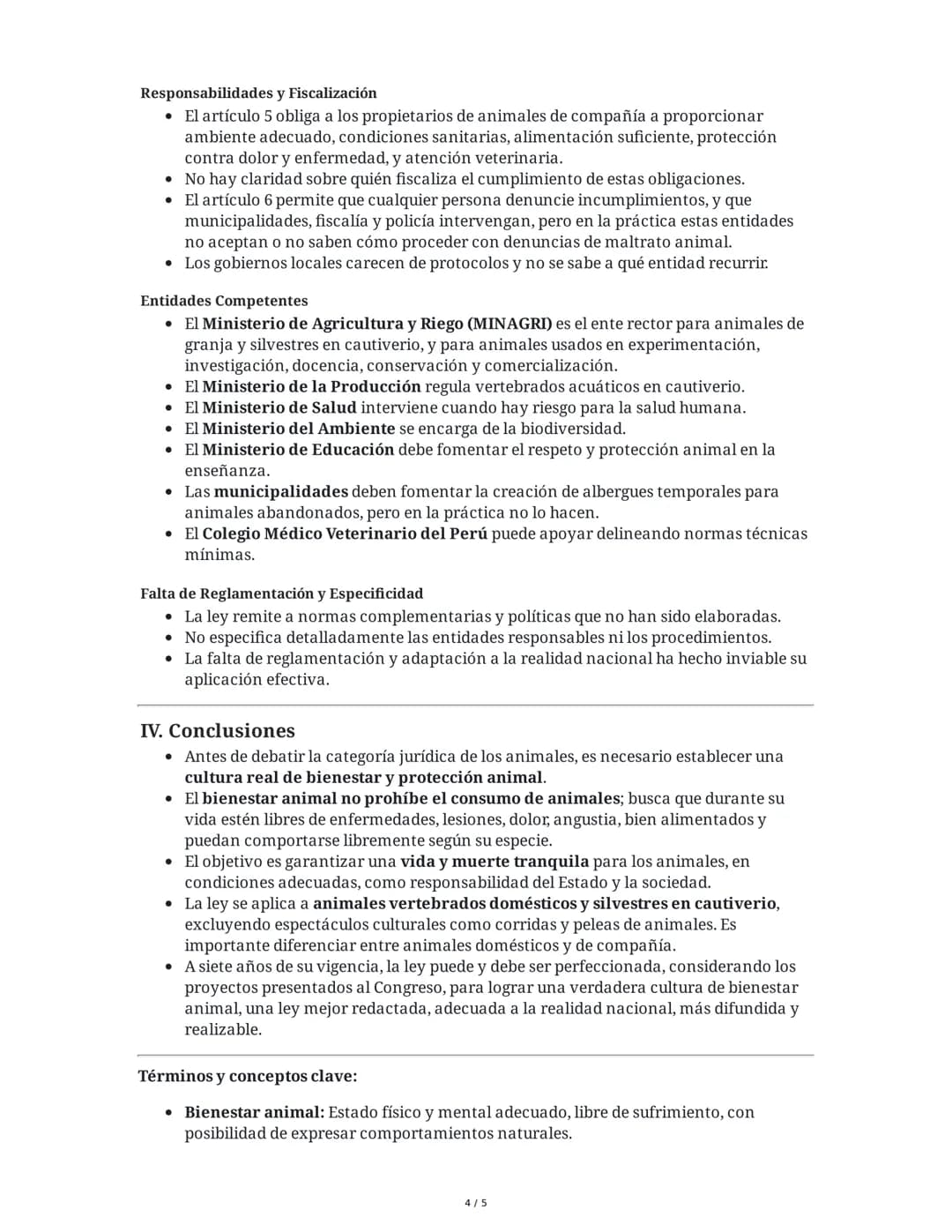La Ley de Protección y Bienestar Animal a 7 años de su vigencia:
¿Realmente se contempla el bienestar animal?
I. Introducción
La preocupació