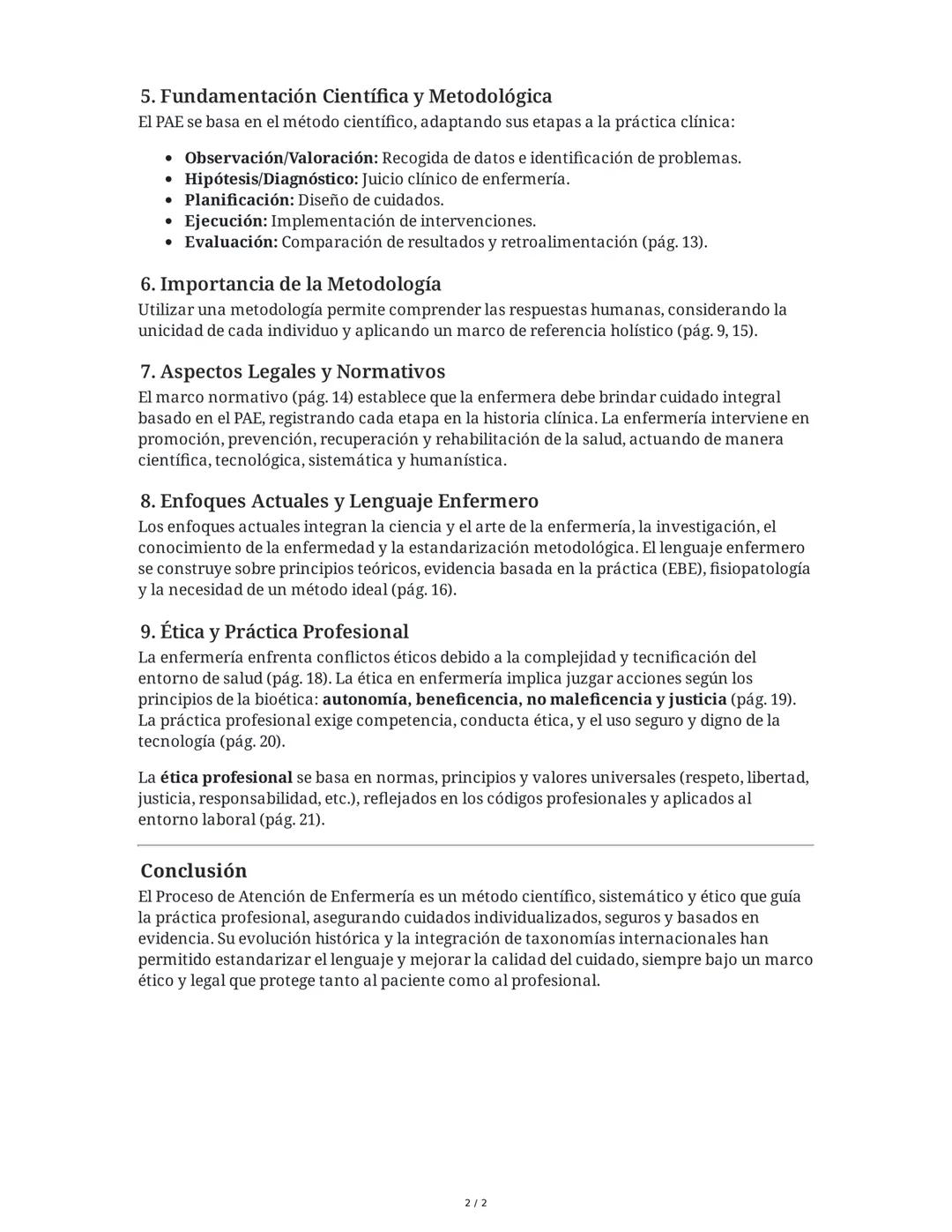 Proceso de Atención de Enfermería (PAE): Resumen Integral
1. Introducción y Objetivo de la Sesión
La sesión se centra en los antecedentes hi