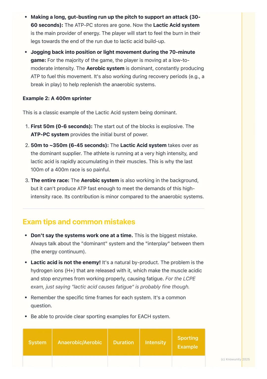 # Basic Energy Systems

Introduction to energy for movement

Everything we do in sport, from a quick sprint to a long-distance run, needs
en