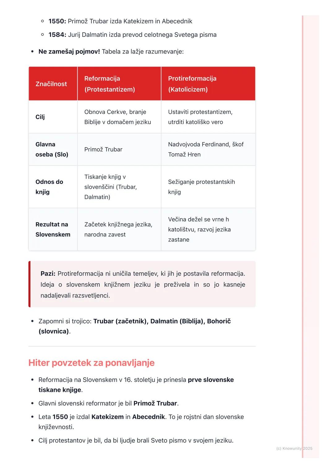 # Reformacija in
protireformacija na
Slovenskem

Uvod v reformacijo na Slovenskem

Reformacija je bilo versko in družbeno gibanje v 16. stol